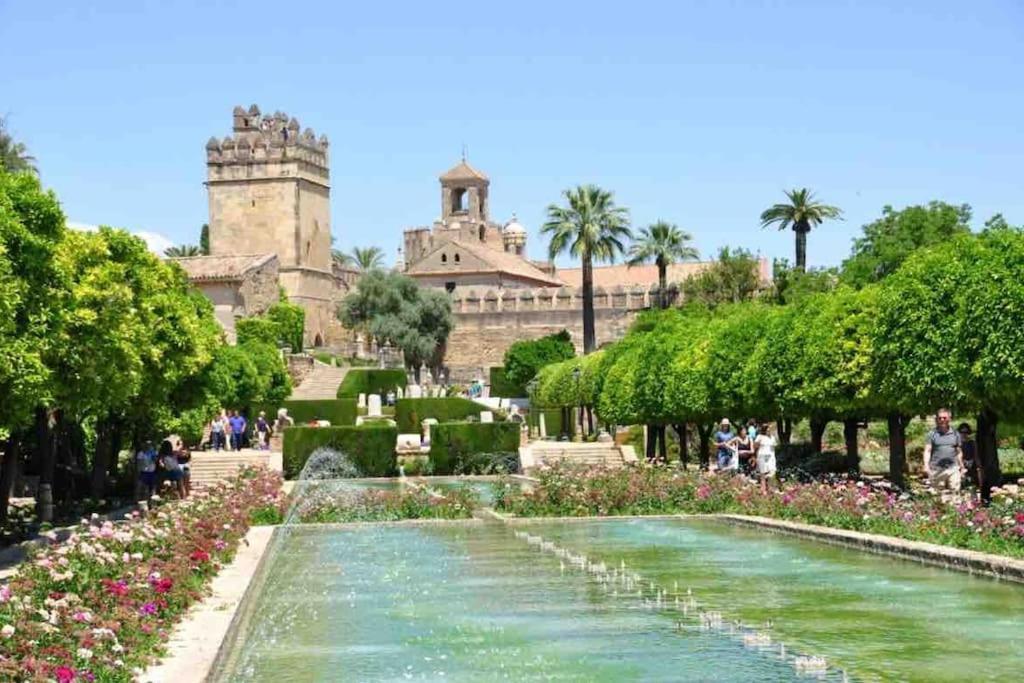 Apartamento Con Jardin Y Piscina En Cordova Esterno foto